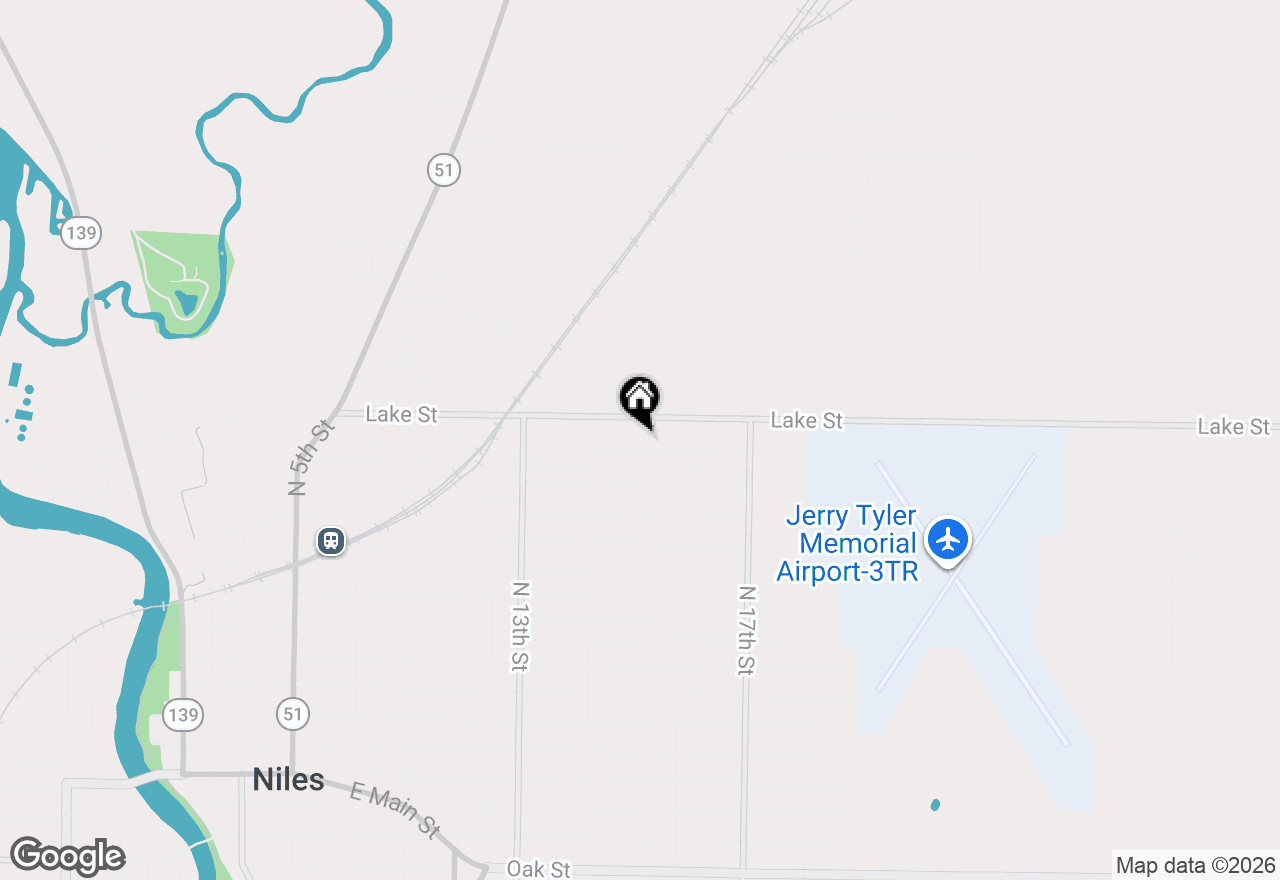 Map of 1441 Clarendon Avenue, Niles, MI 49120