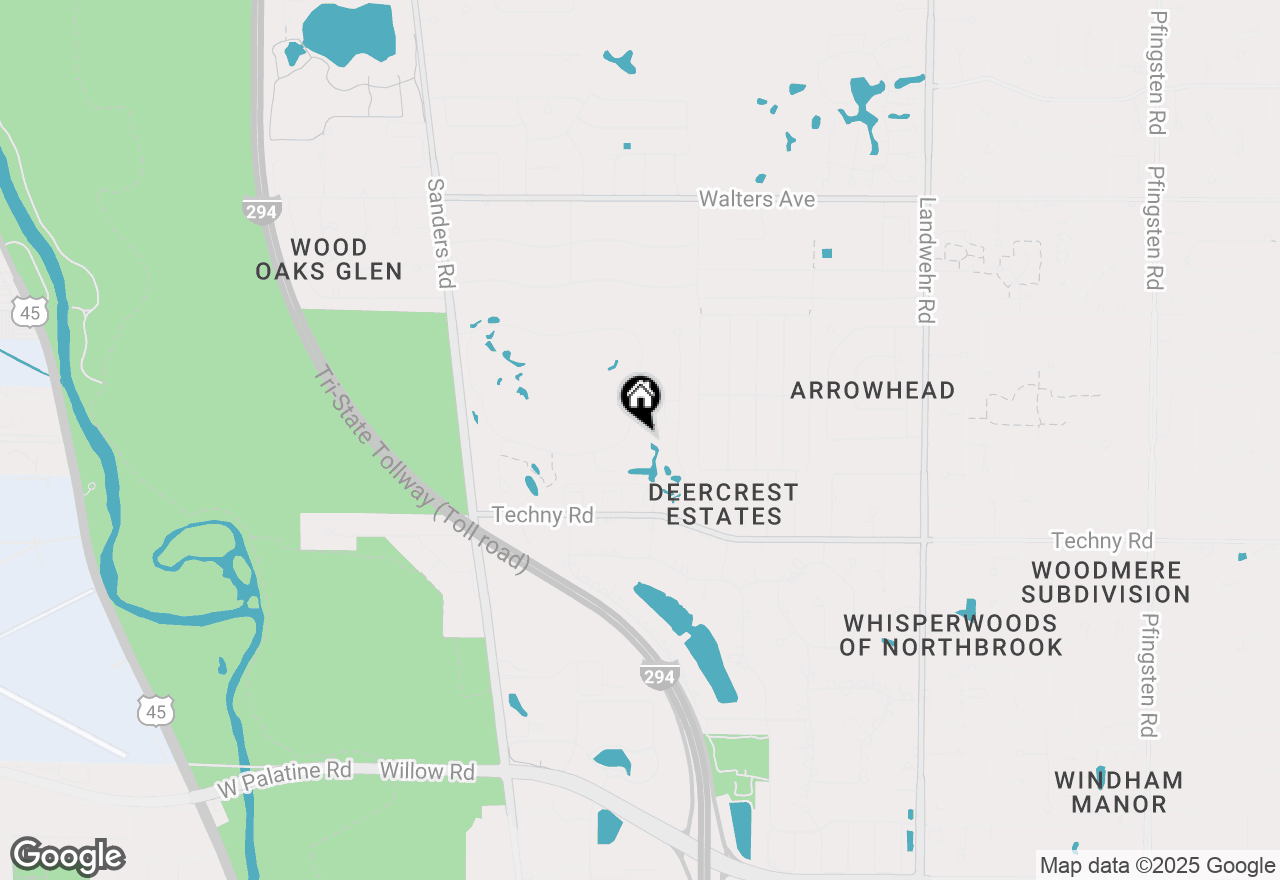 Map of 1831 Mission Hills Road #504, Northbrook, IL 60062