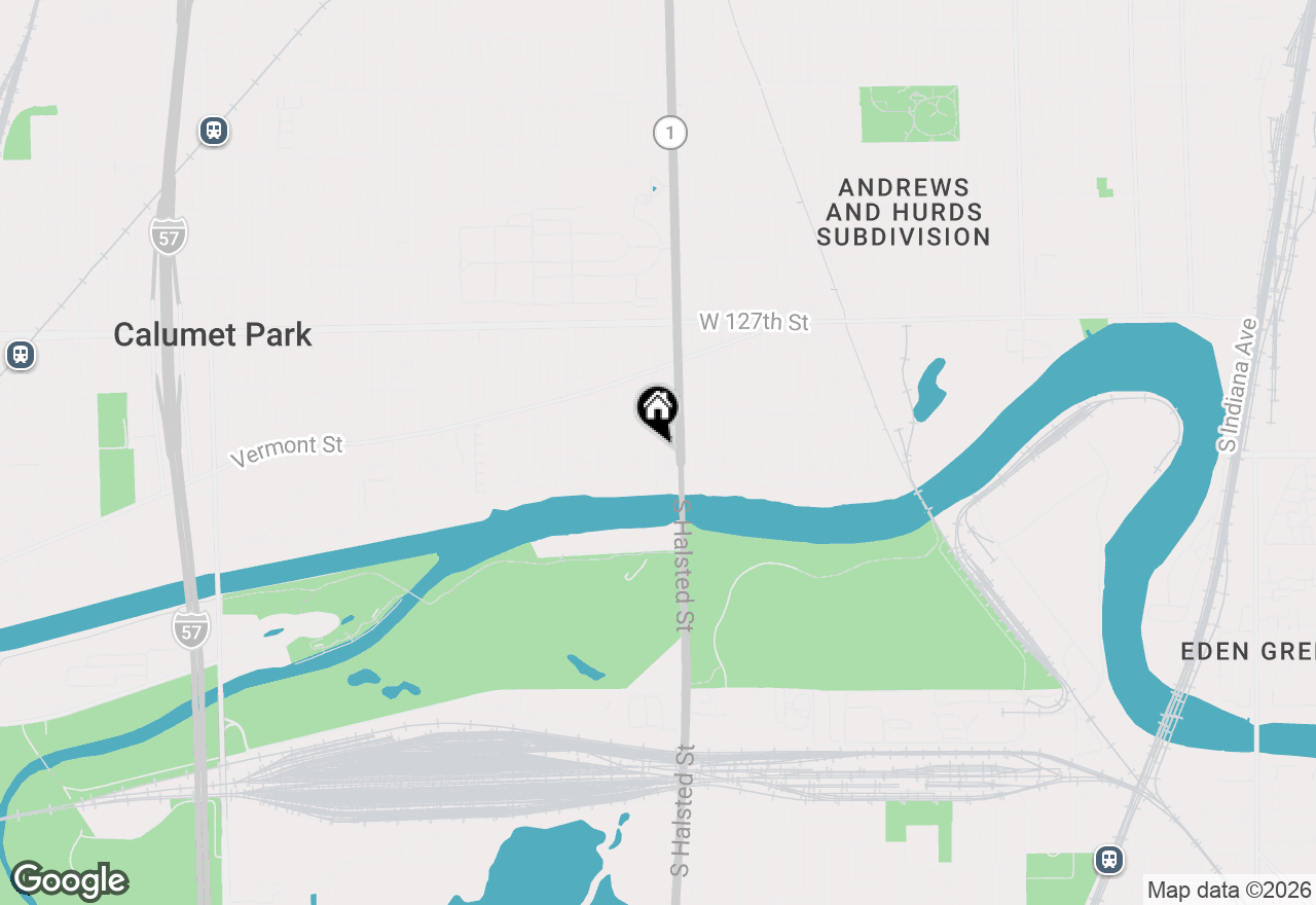 Map of 12911 S Green Street, Chicago, IL 60643
