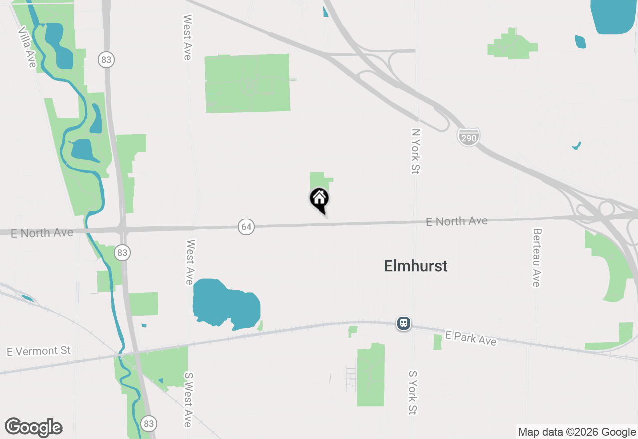 Map of 275 W North Avenue, Elmhurst, IL 60126