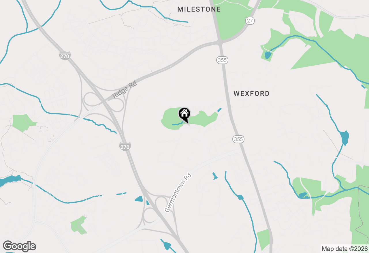 Map of 12121 Panthers Ridge Drive, Germantown, MD 20876