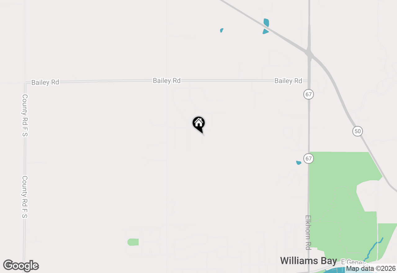 Map of 412 Canterbury Court #LT15, Williams Bay, WI 53191