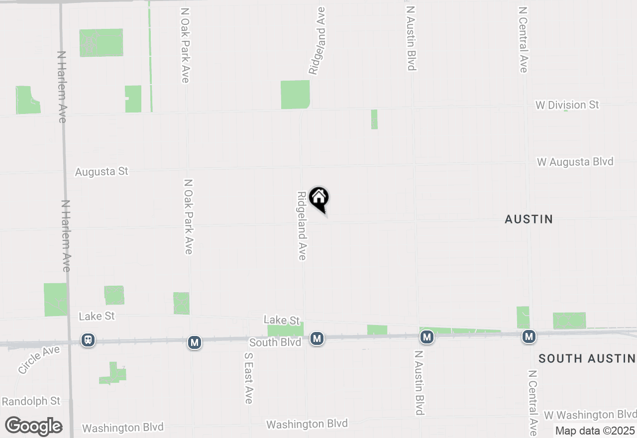 Map of 300 Chicago Avenue #4N, Oak Park, IL 60302