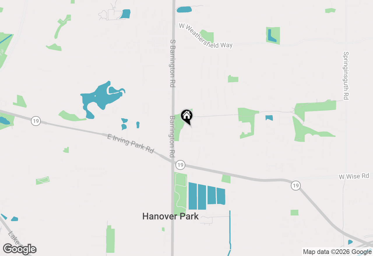 Map of 7528 Bristol Lane #6, Hanover Park, IL 60133