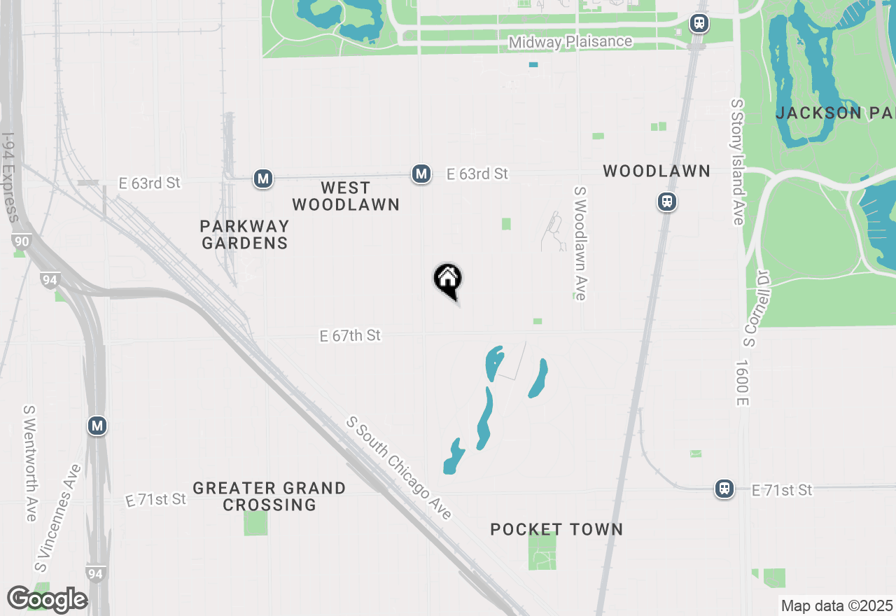 Map of 6621 S Maryland Avenue, Chicago, IL 60637