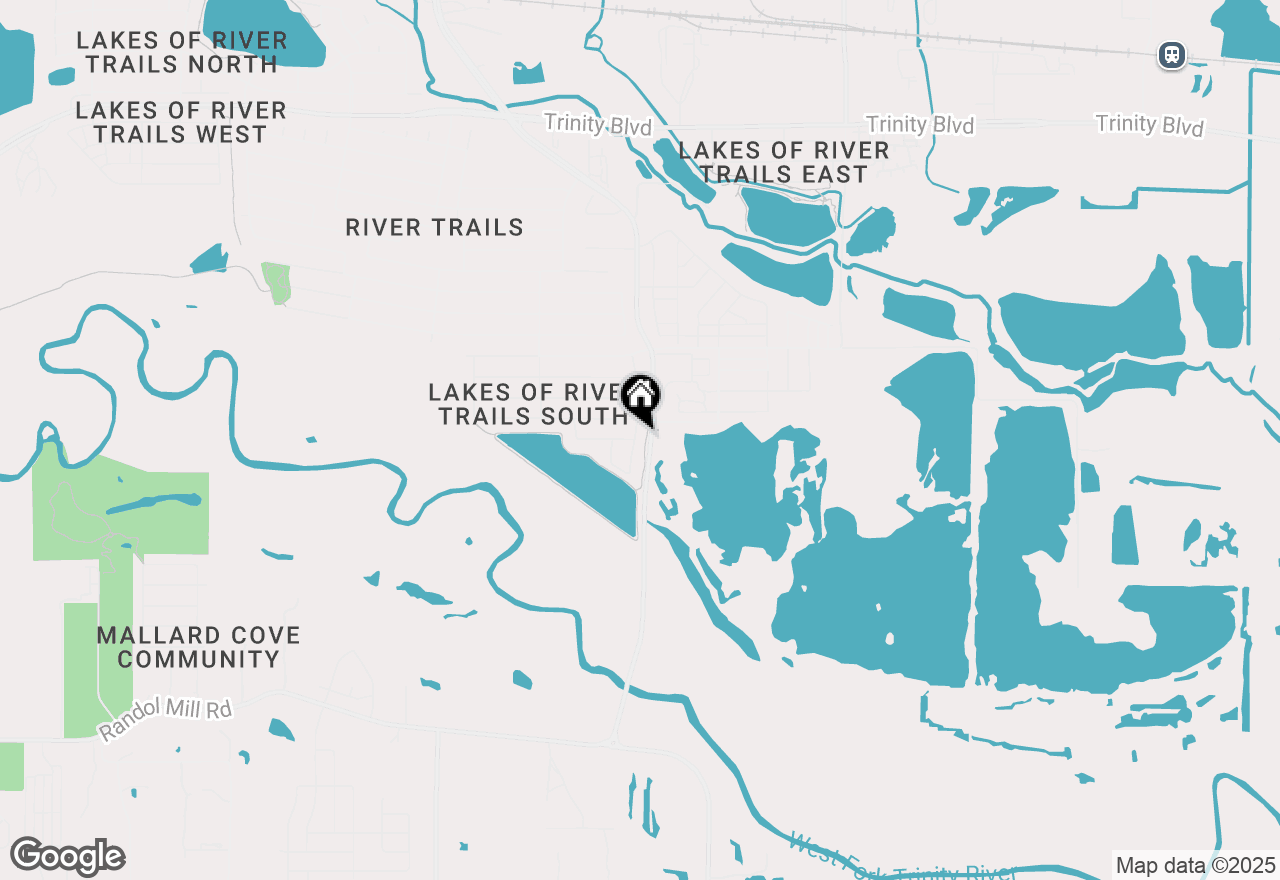 Map of 2400 Rushing Springs, Fort Worth, TX 76118