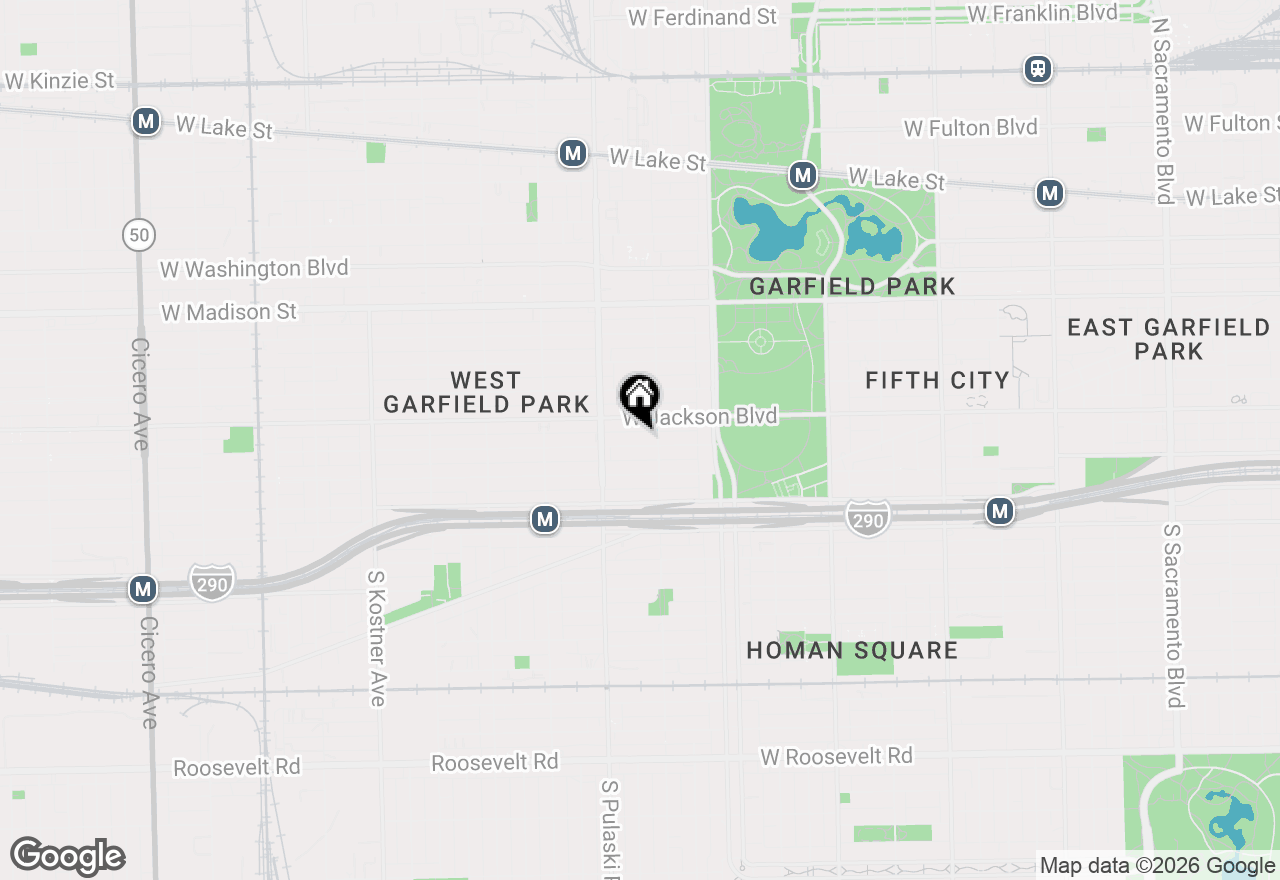 Map of 3914 W Gladys Avenue, Chicago, IL 60624