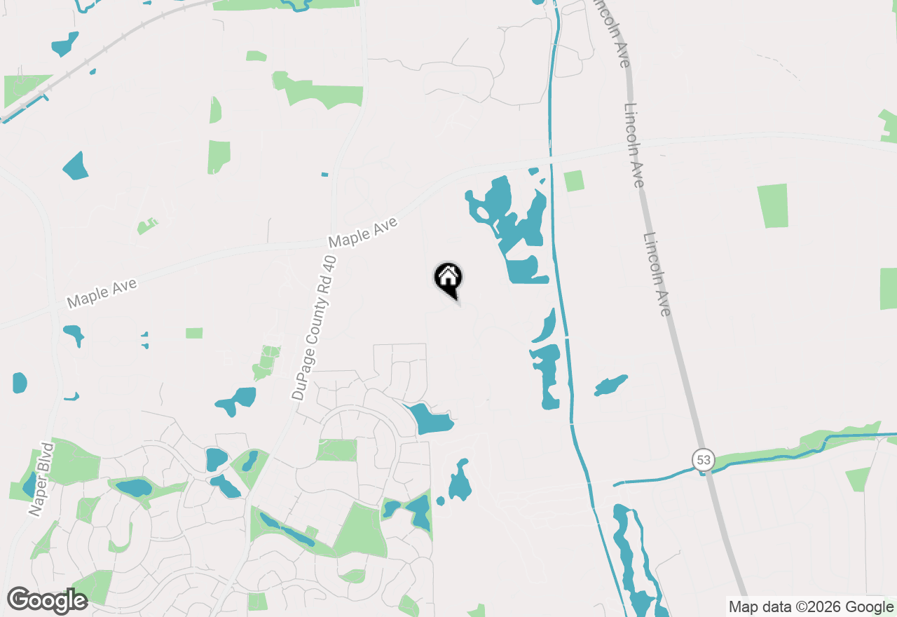 Map of 5803 Oakwood Drive #B, Lisle, IL 60532