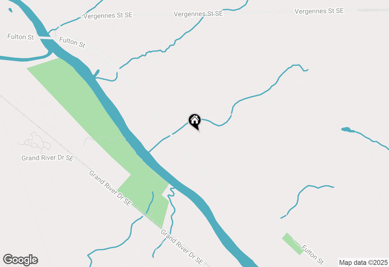 Map of 8680 Bennett Street Se, Ada, MI 49301