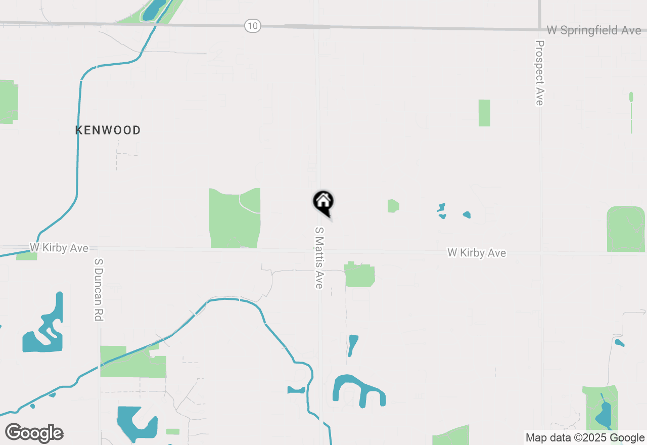 Map of 1410 S Mattis Avenue, Champaign, IL 61821