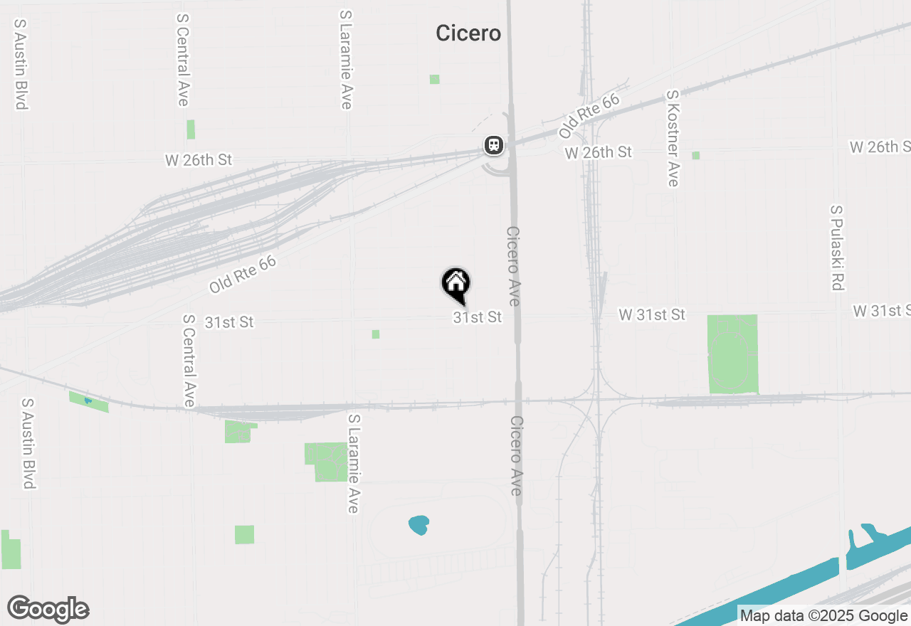 Map of 4904 W 31st Street, Cicero, IL 60804