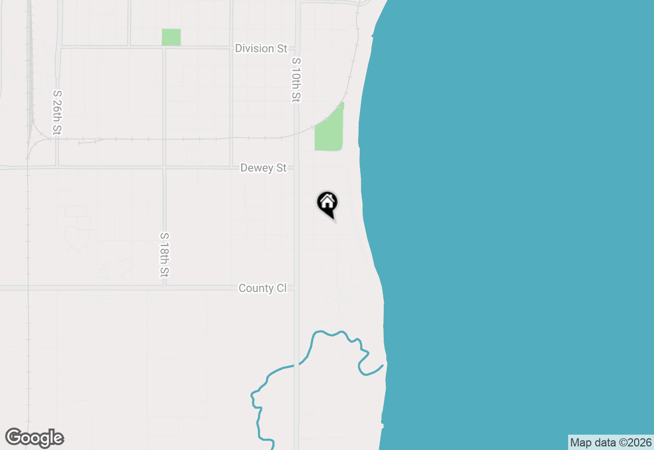 Map of 823 Dueno Ct, Manitowoc, WI 54220