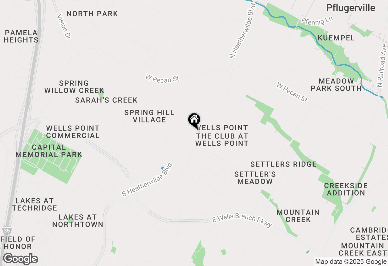 Map of 905 Point Run Dr, Pflugerville, TX 78660