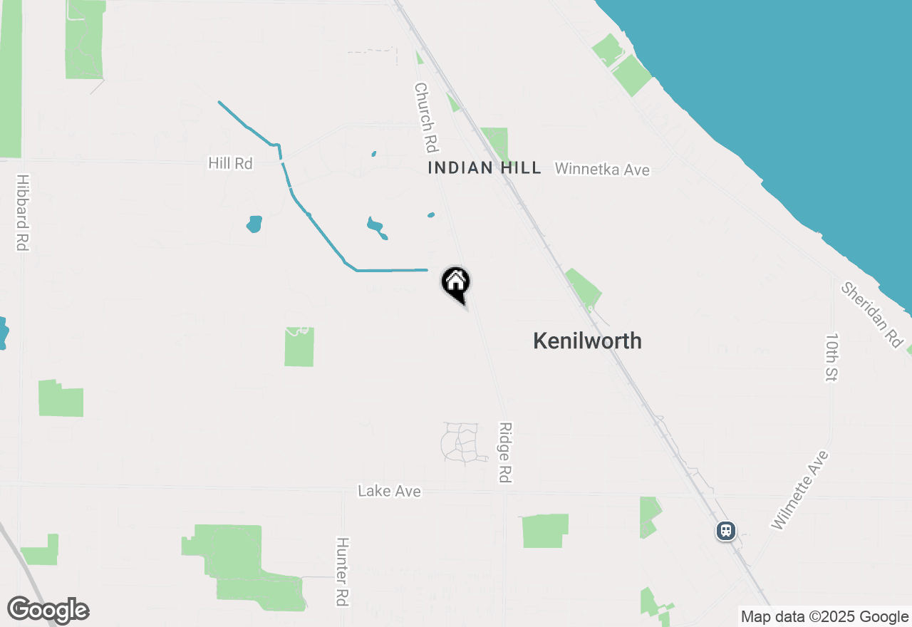 Map of 2010 Beechwood Avenue, Wilmette, IL 60091