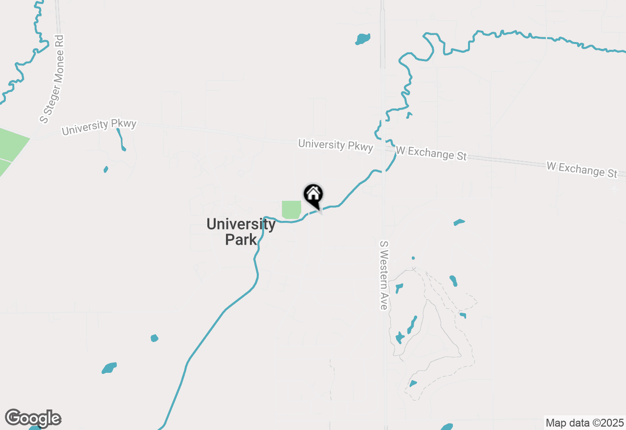 Map of 807 Blackhawk Drive, University Park, IL 60484