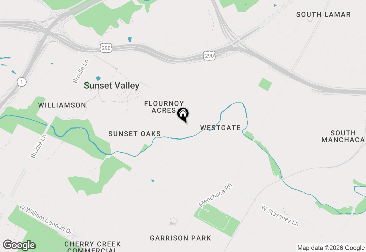 Map of 2615 Ektom Dr #A, Austin, TX 78745