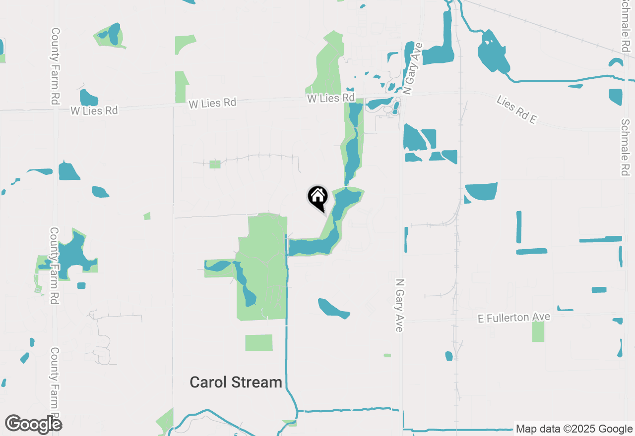 Map of 257 Eclipse Drive #257, Carol Stream, IL 60188