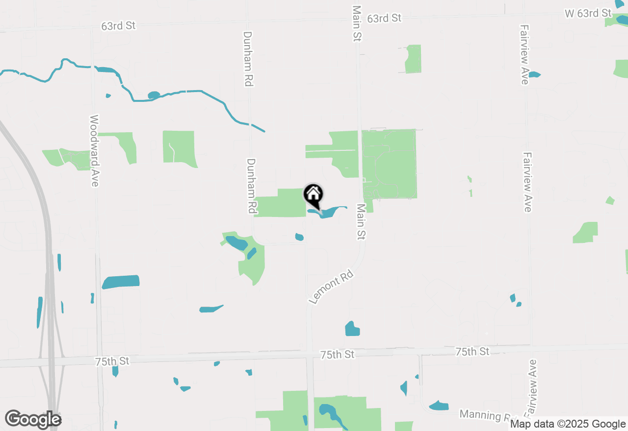 Map of 7001 Foster Place, Downers Grove, IL 60516