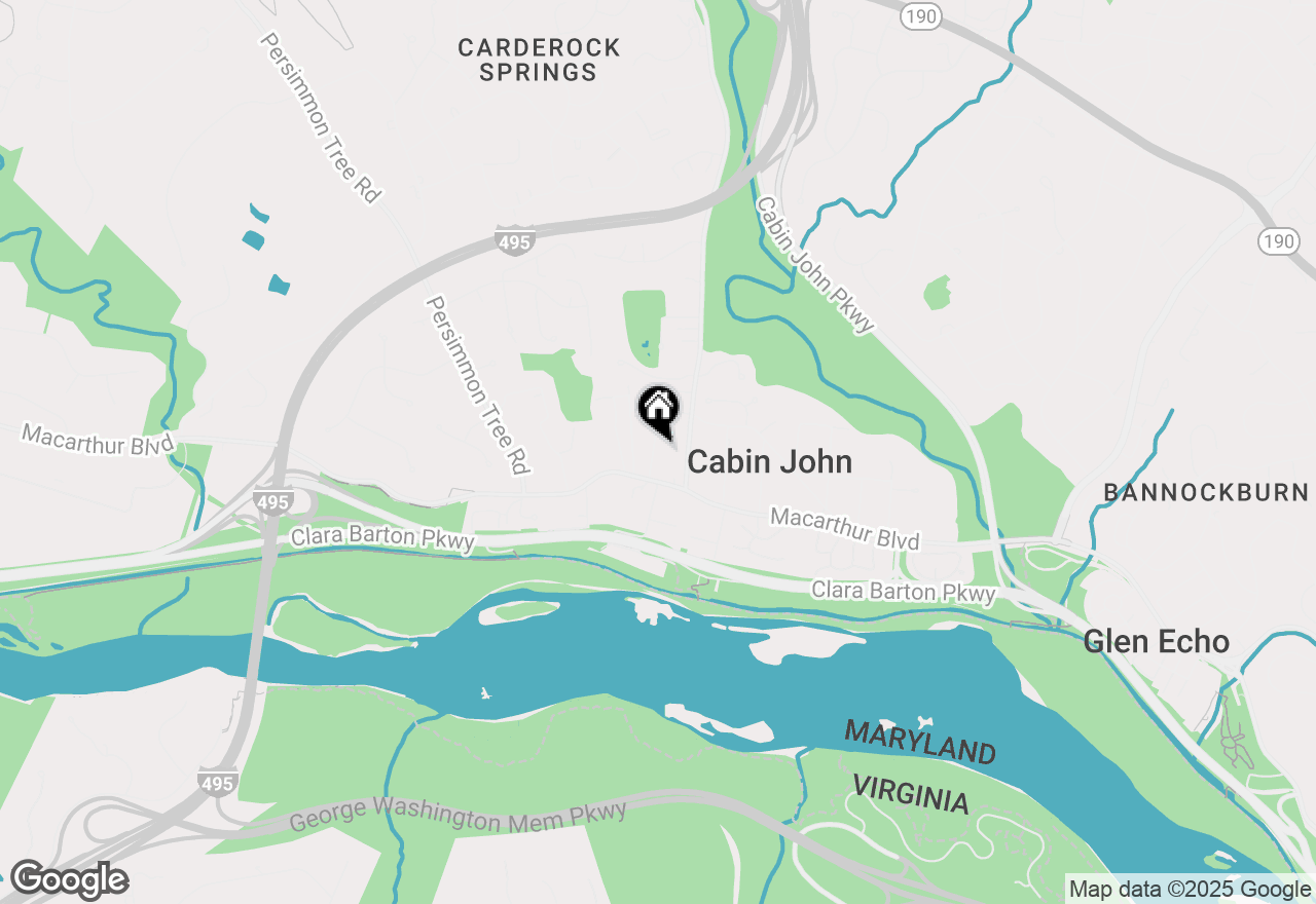 Map of 6517 79th Street, Cabin John, MD 20818