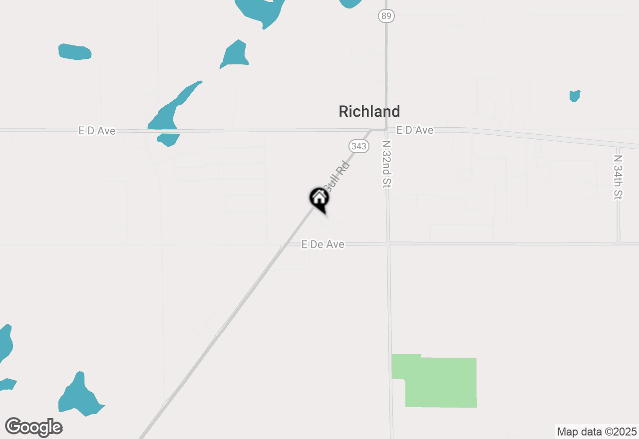 Map of 8757 Tiburon Lane, Richland Vlg, MI 49083