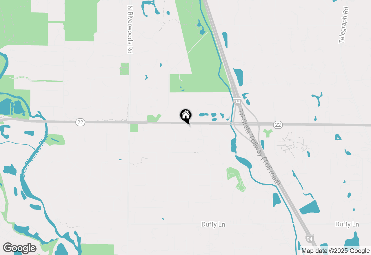 Map of 6 Robin Hood Court, Lincolnshire, IL 60069