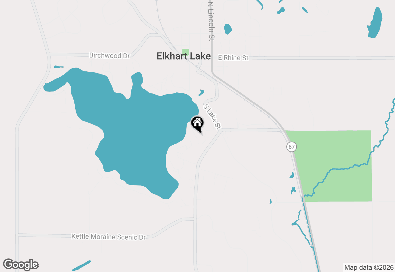 Map of 81 Point Elkhart Dr, Elkhart Lake, WI 53020