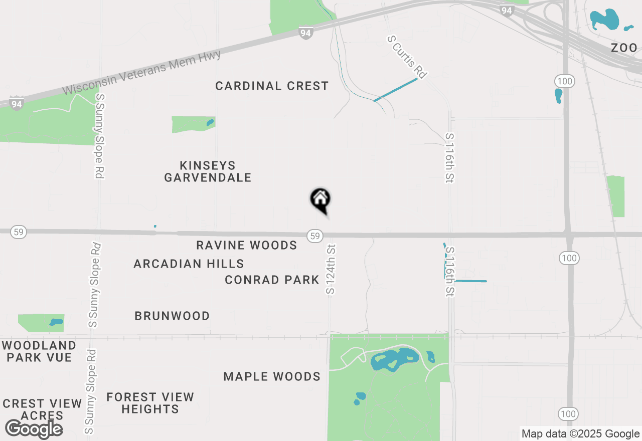 Map of 1330 Parkway Dr, Brookfield, WI 53005