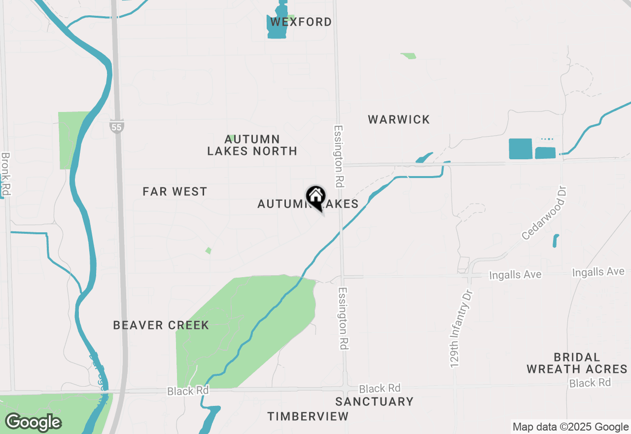 Map of 1401 Lakewood Drive, Joliet, IL 60431