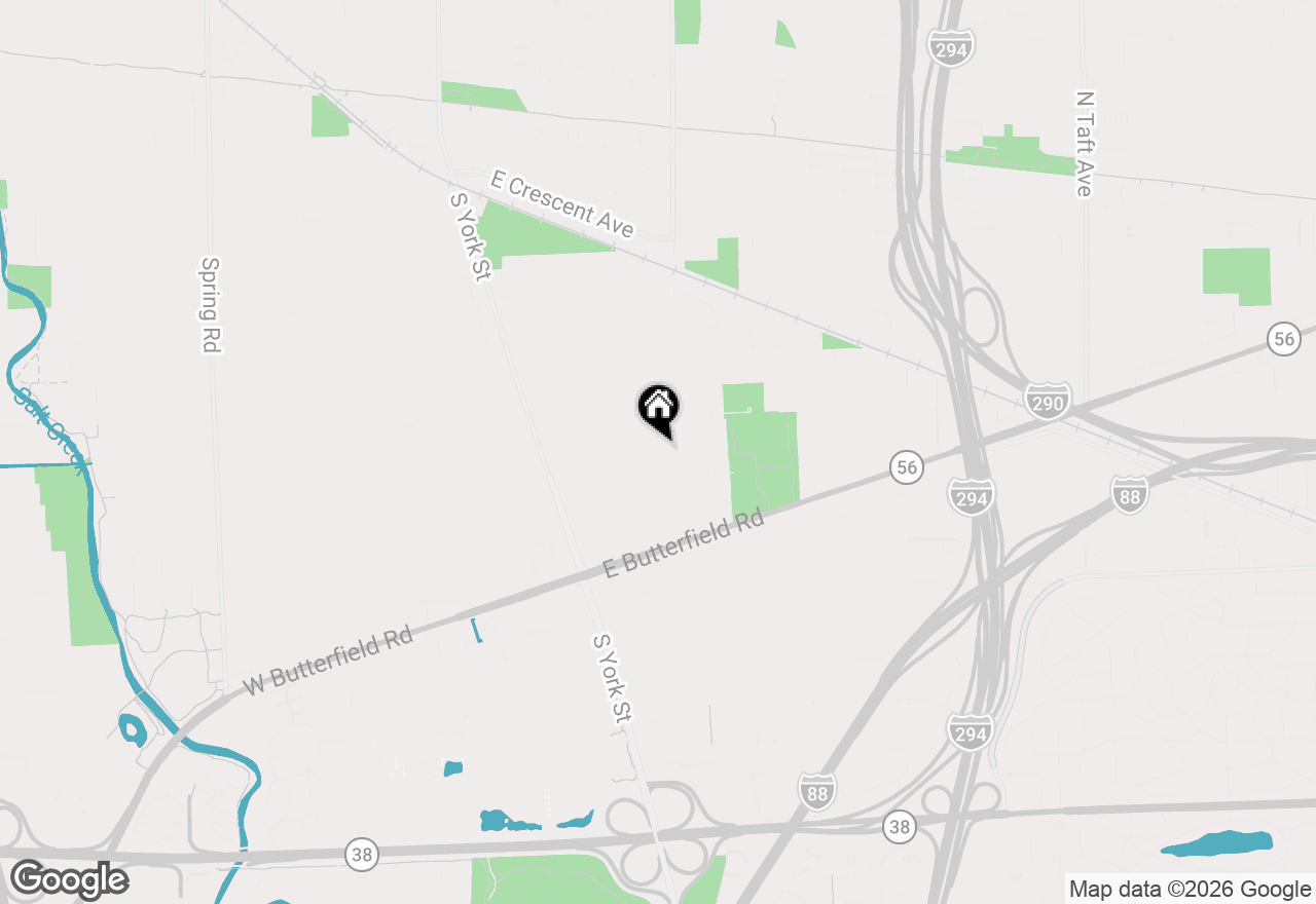 Map of 845 S Colfax Avenue, Elmhurst, IL 60126