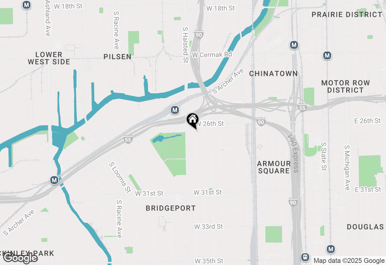 Map of 2628 S Emerald Avenue, Chicago, IL 60616