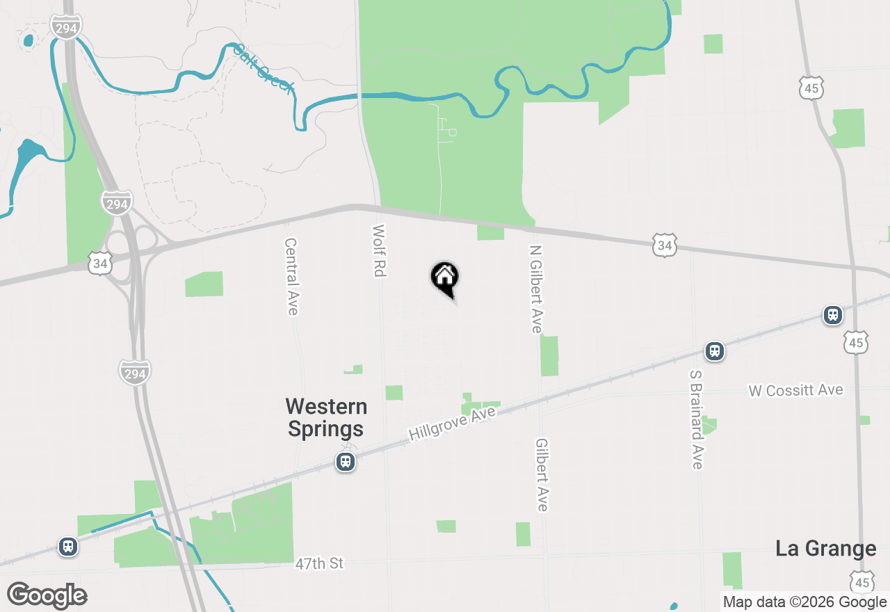 Map of 4047 Howard Avenue, Western Springs, IL 60558