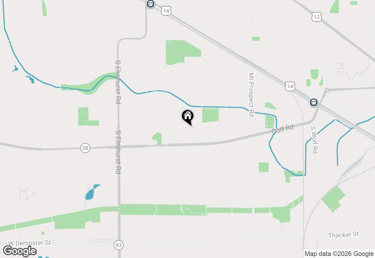 Map of 905 S School Street, Mount Prospect, IL 60056