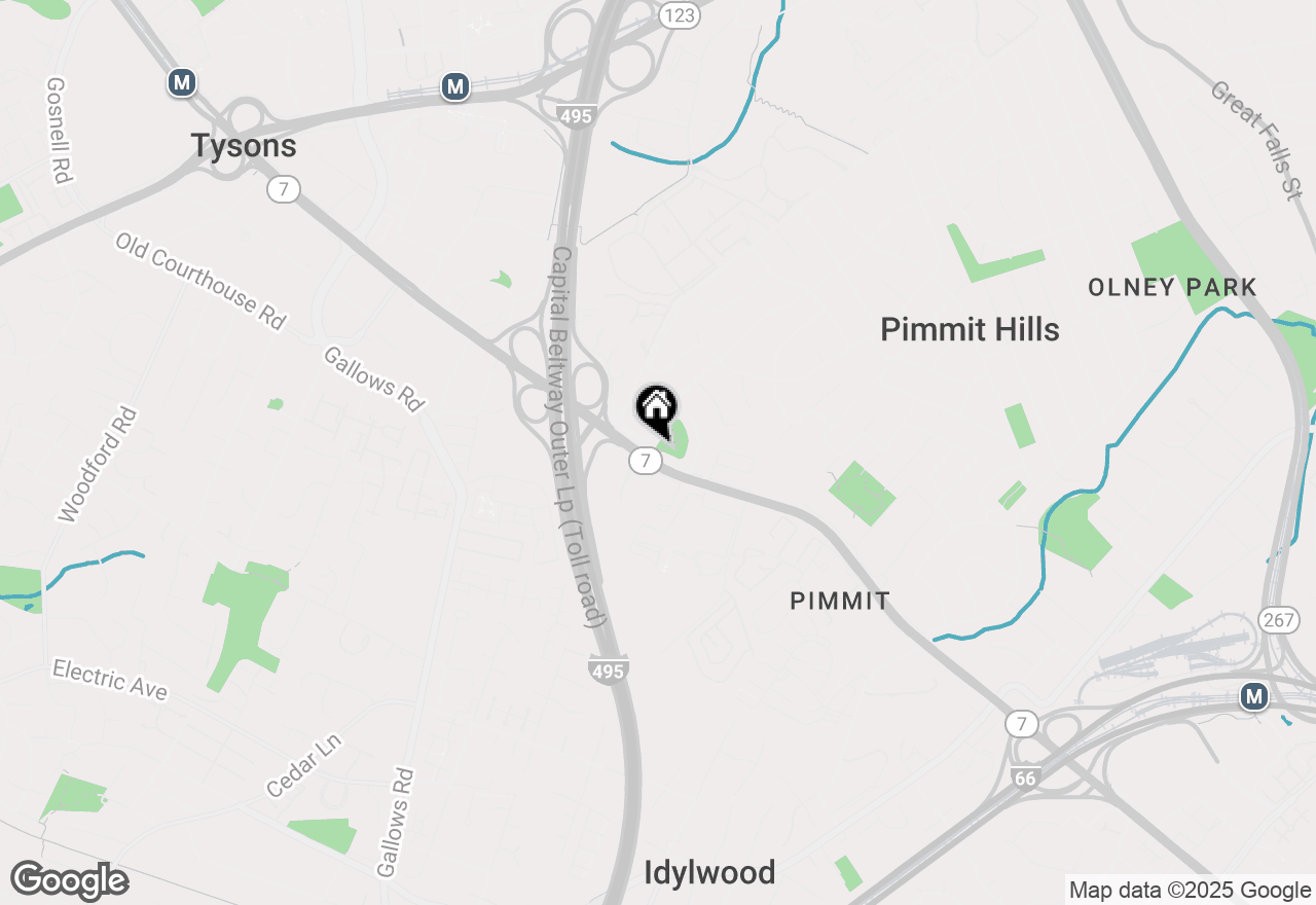 Map of 7746 Leesburg Pike, Falls Church, VA 22043