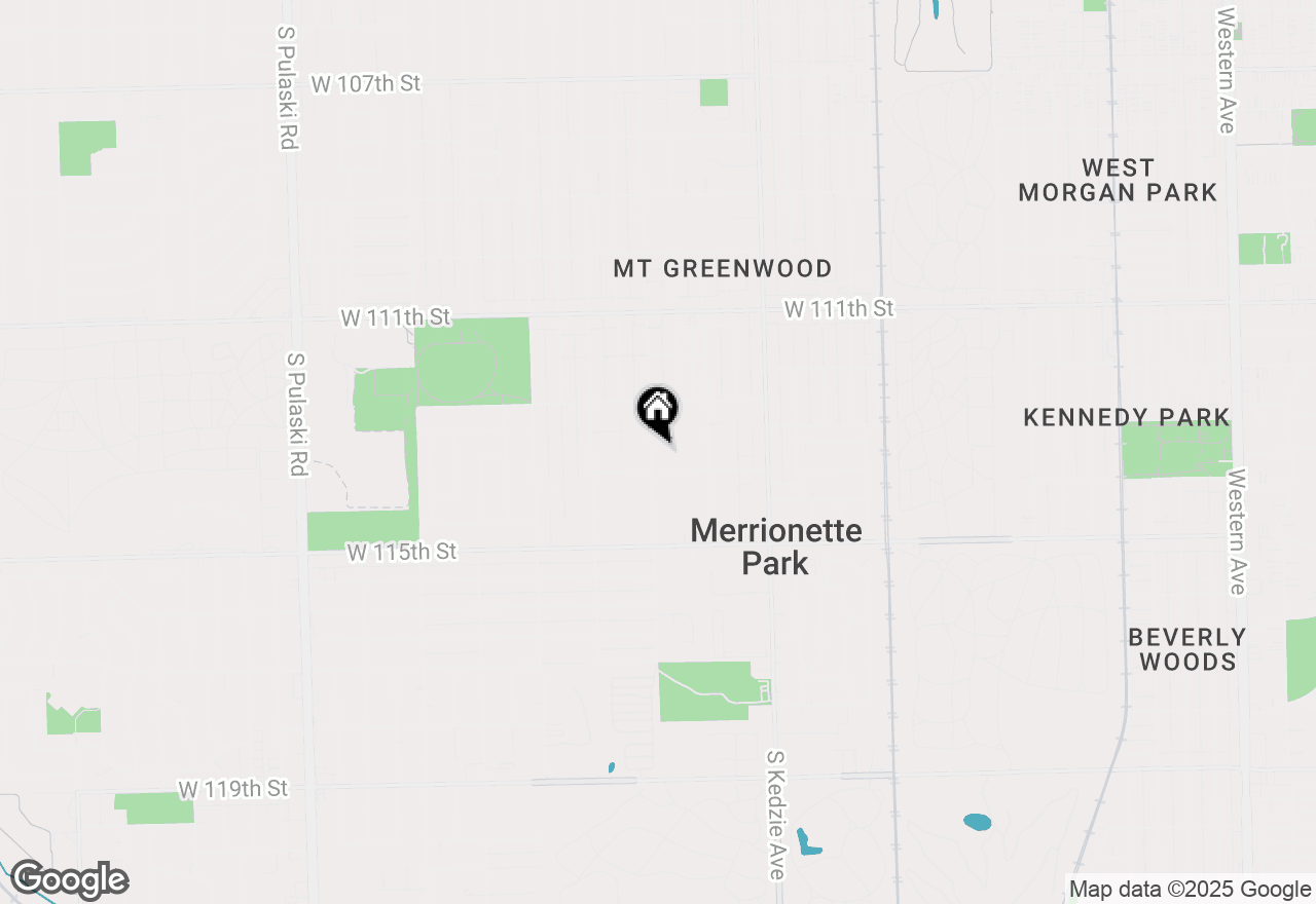 Map of 11325 S Homan Avenue, Chicago, IL 60655