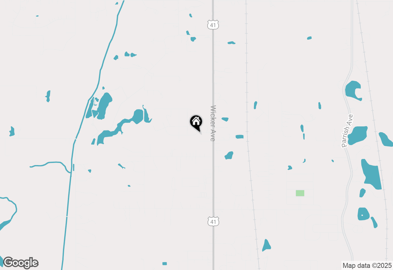 Map of 12386 Woodmar Place, Cedar Lake, IN 46303