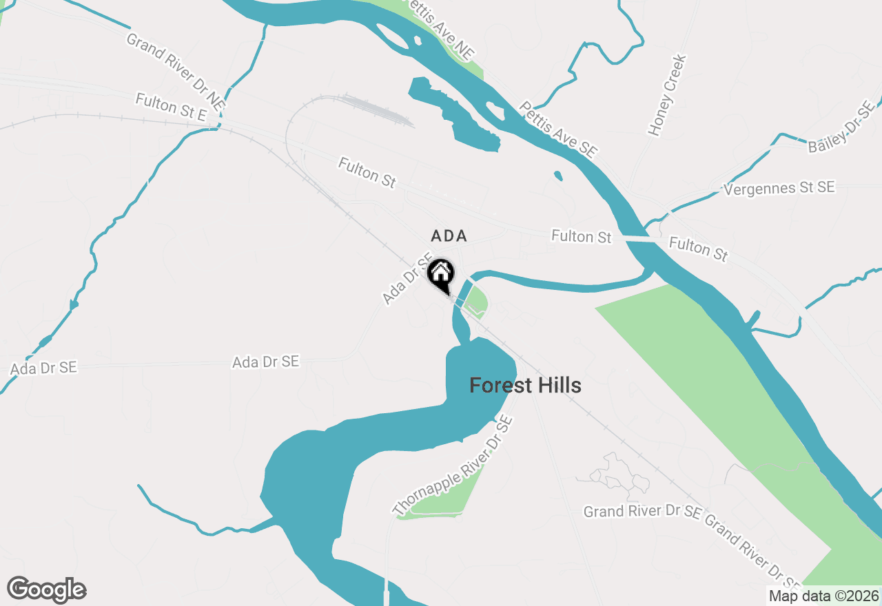 Map of 643 Greenslate Drive Se, Ada, MI 49301