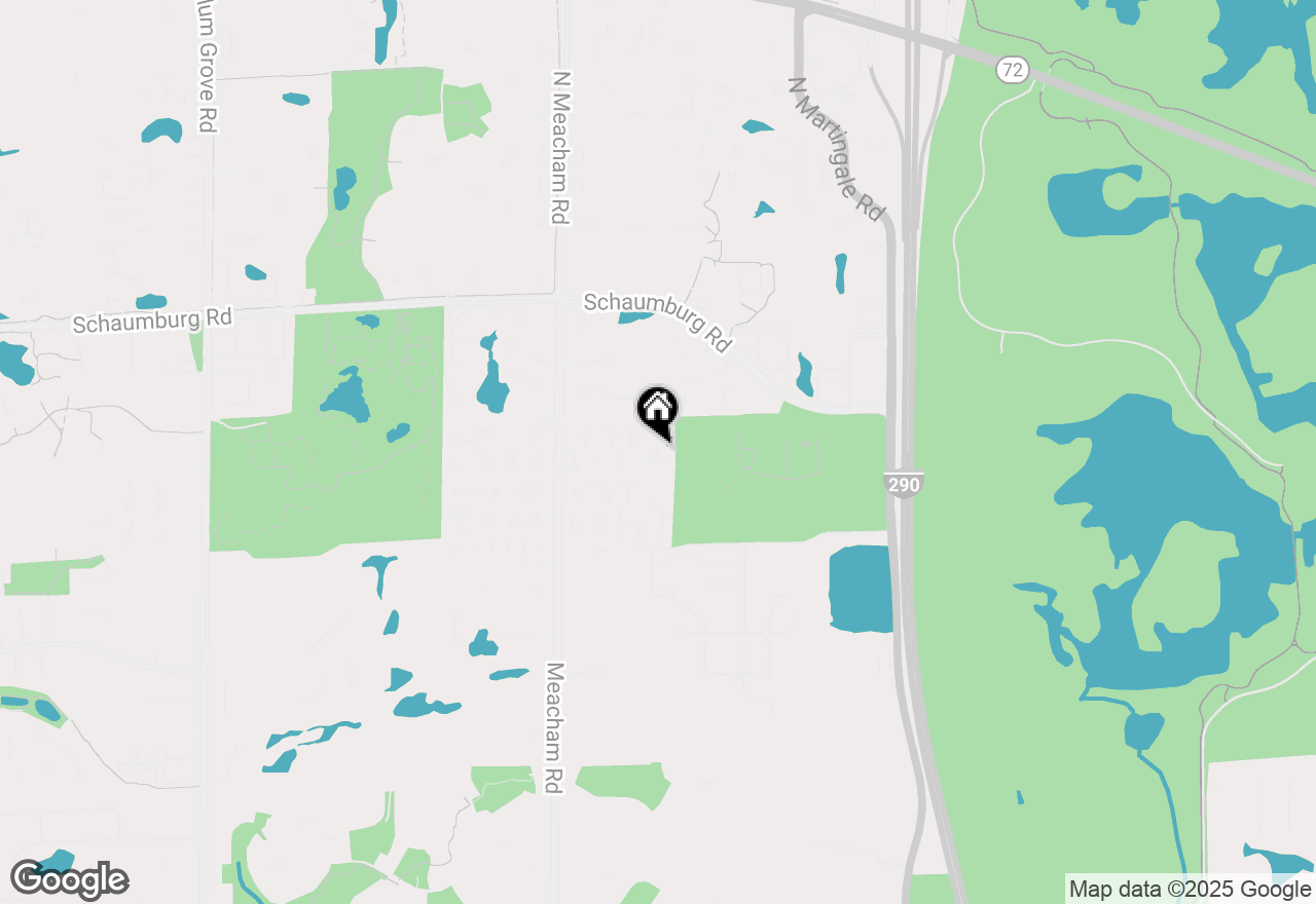 Map of 261 Driftwood Lane #A2, Schaumburg, IL 60193