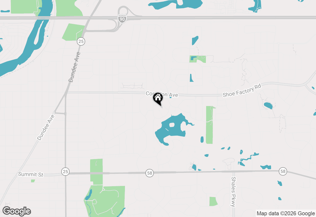 Map of 920 Fairfax Court, Elgin, IL 60120