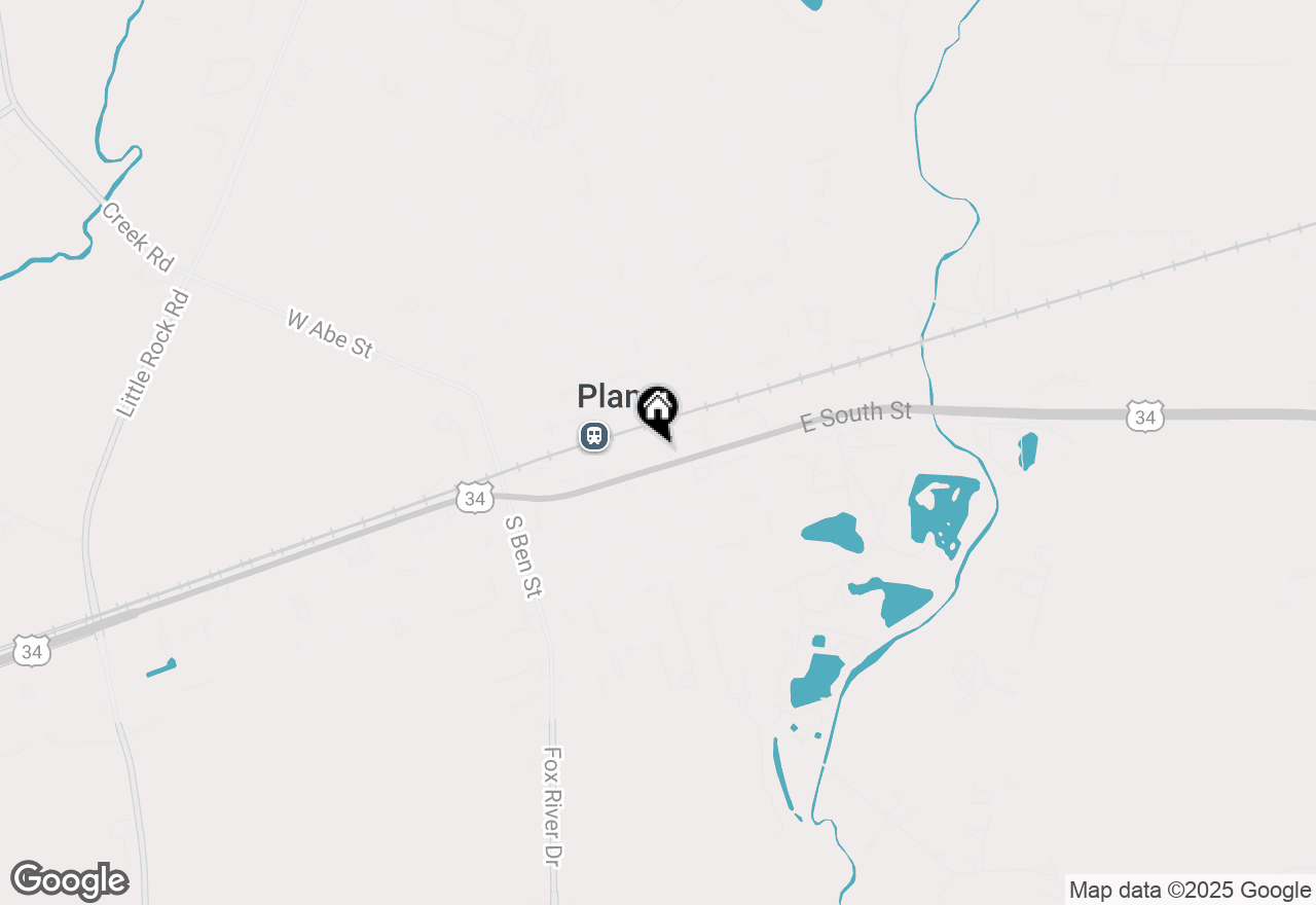 Map of 115 E South Street #B, Plano, IL 60545