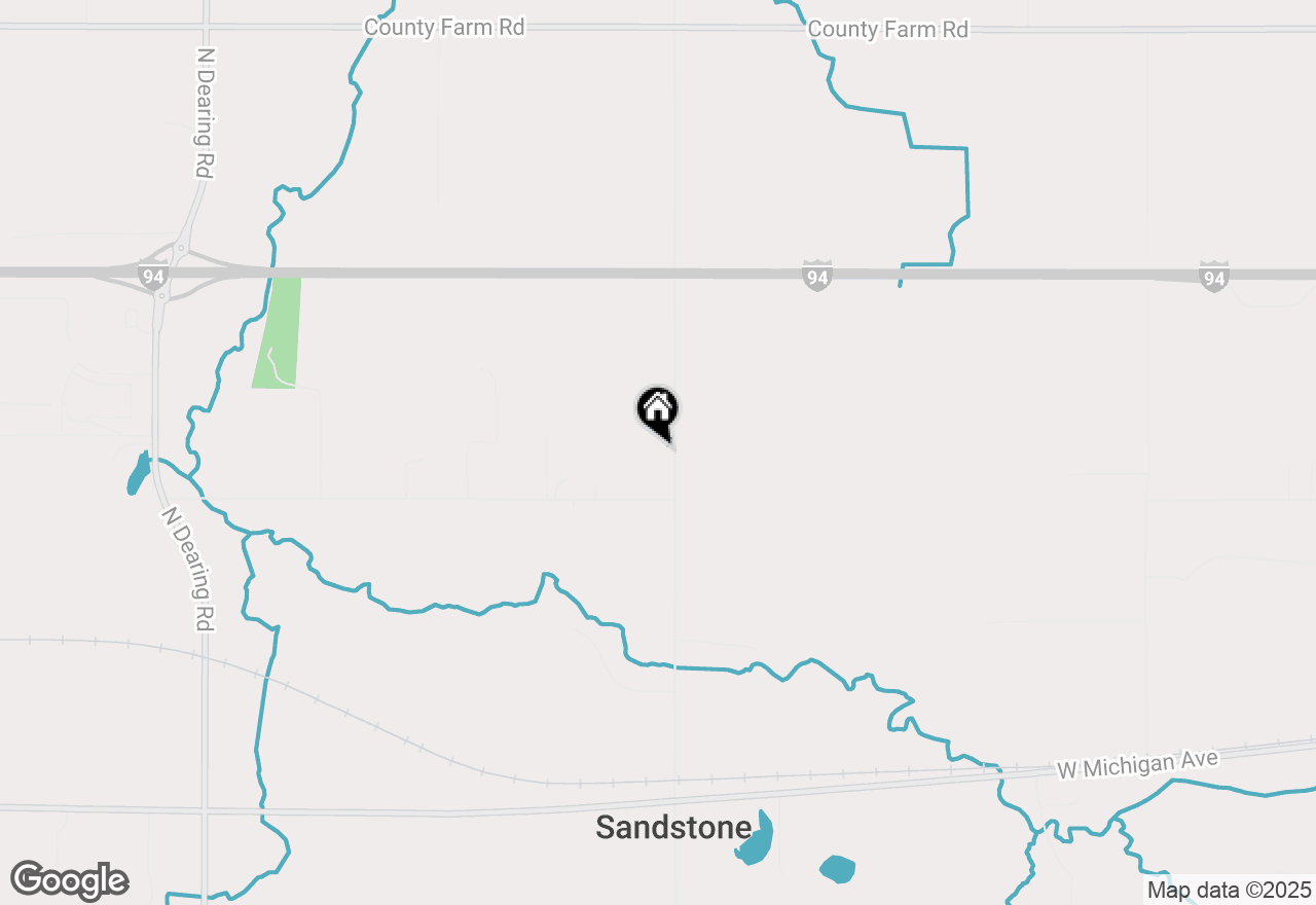 Map of 2020 N Sandstone Rd Road, Jackson, MI 49201