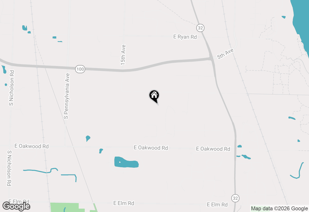 Map of 3431 E Fitzsimmons Rd, Oak Creek, WI 53154