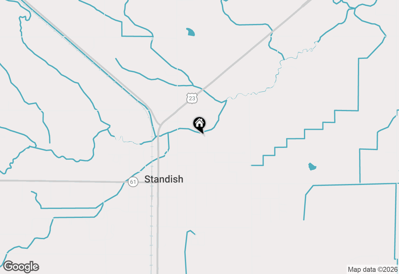Map of 405 E Orchard, Standish, MI 48658