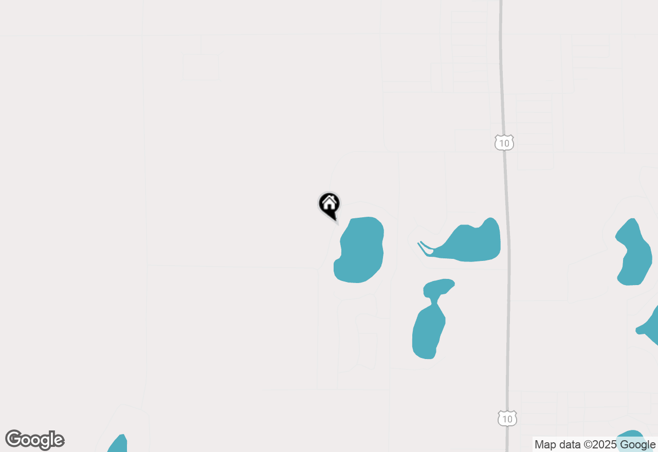 Map of 4827 W Unora Park Drive, Baldwin, MI 49304