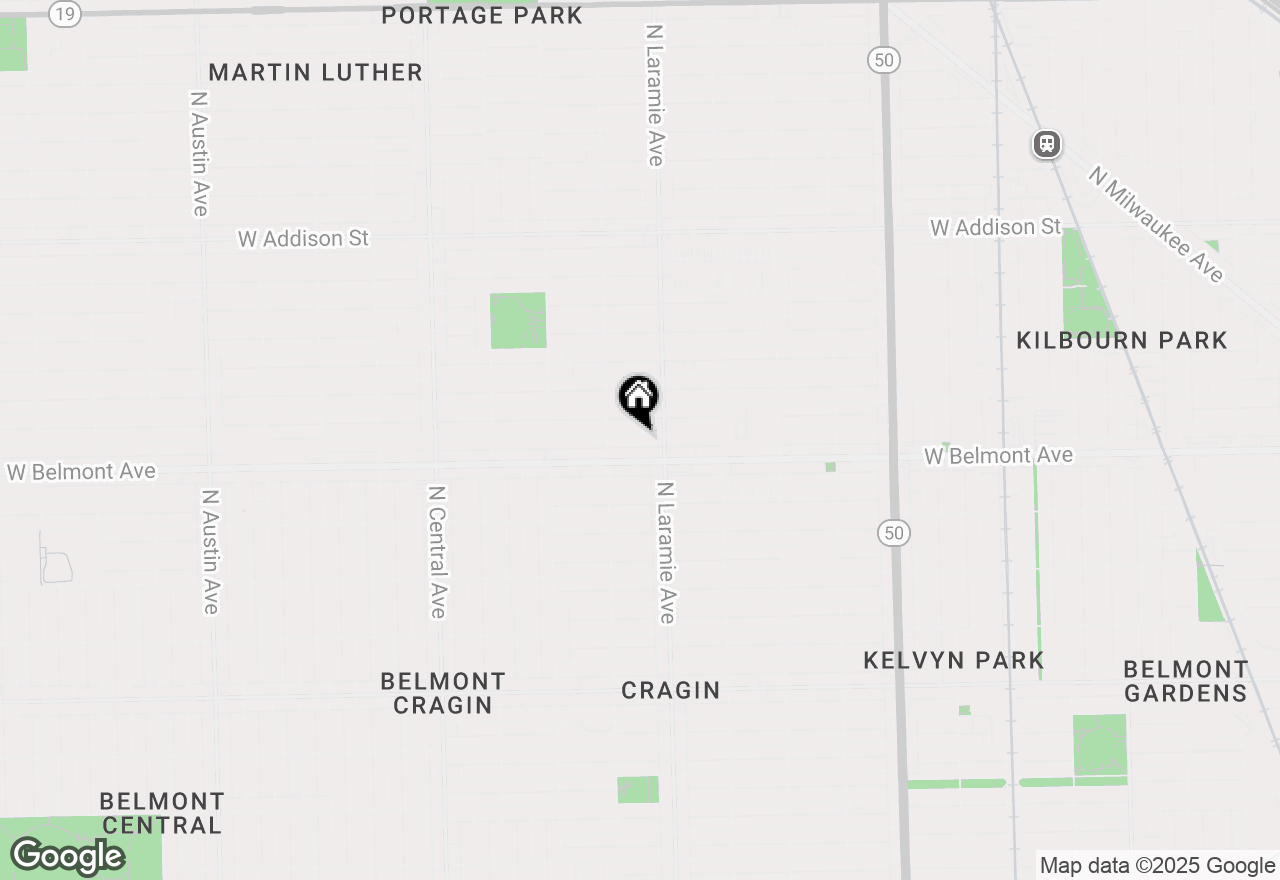 Map of 5225 W Melrose Street #2, Chicago, IL 60641