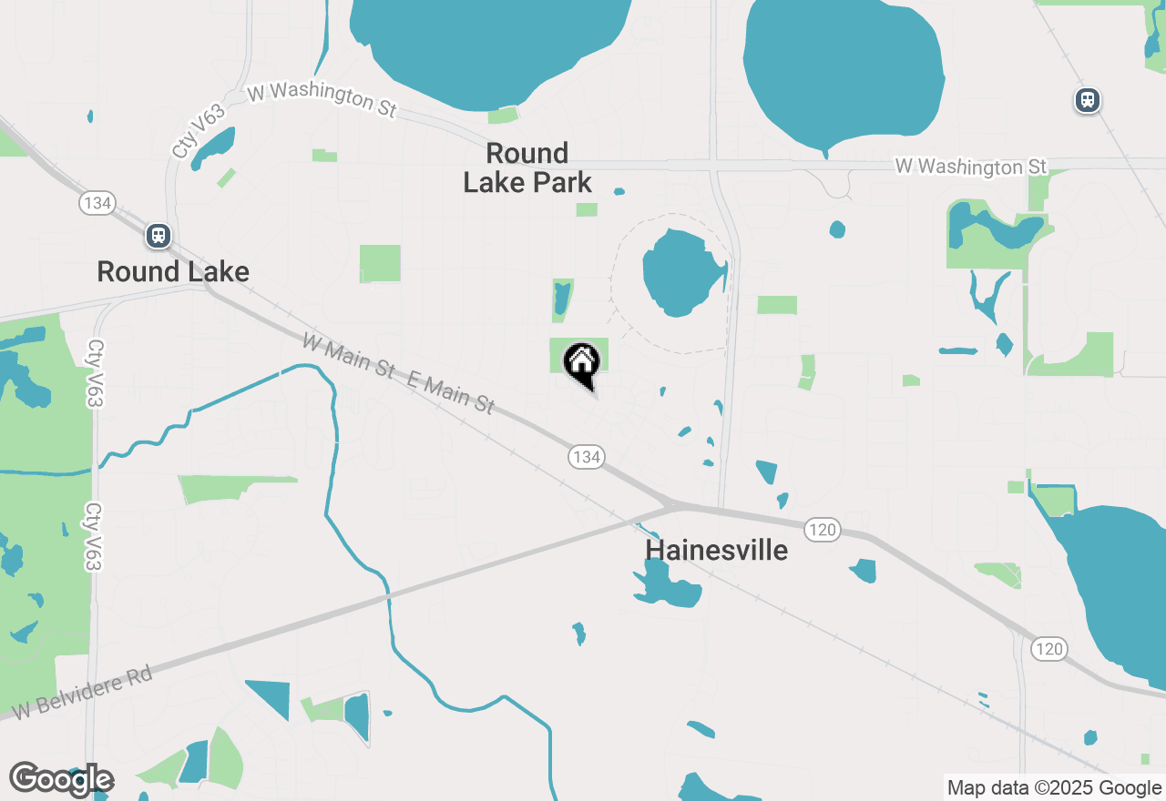 Map of 335 Holiday Lane, Hainesville, IL 60073