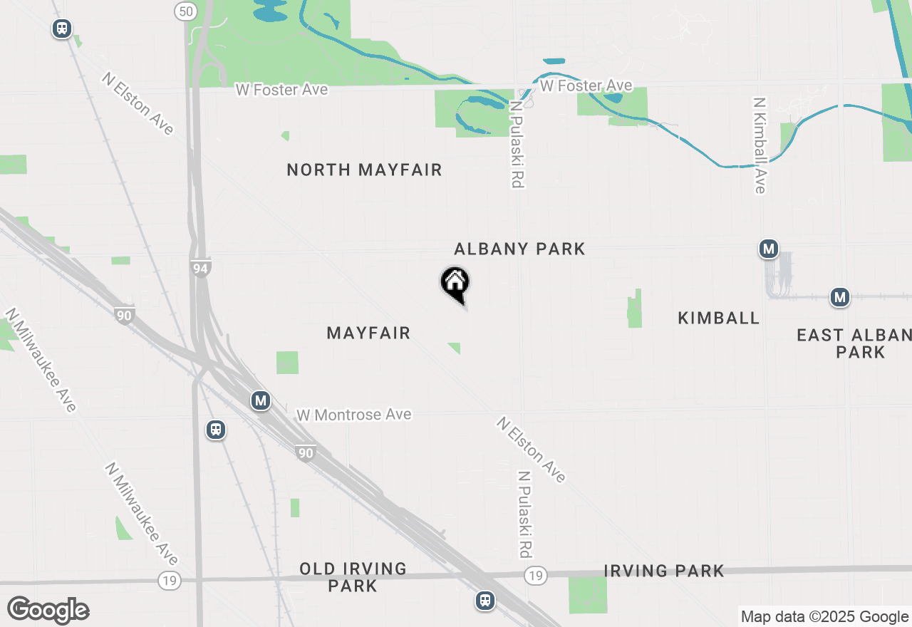 Map of 4642 N Kennicott Avenue, Chicago, IL 60630