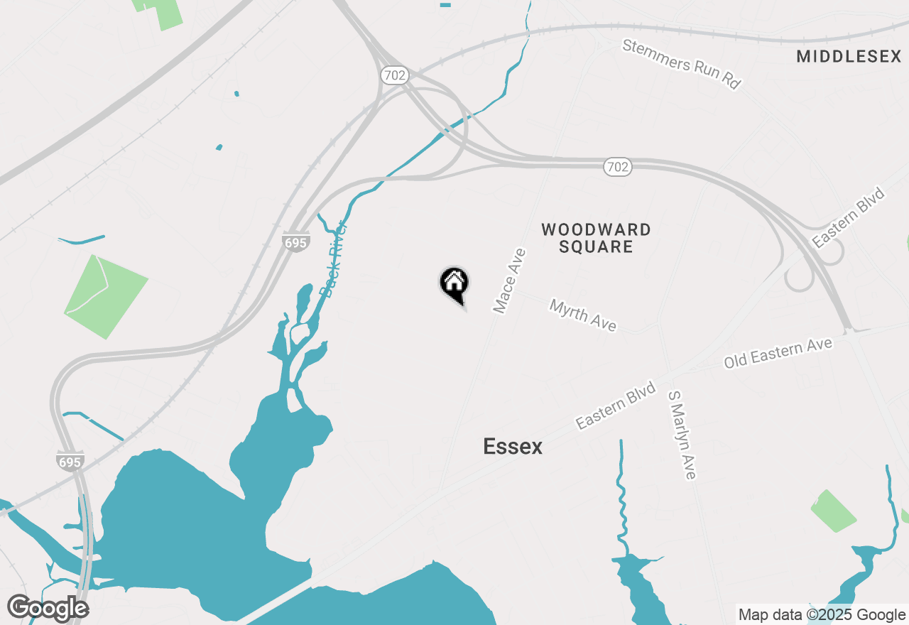 Map of 344 Savannah Road, Baltimore, MD 21221