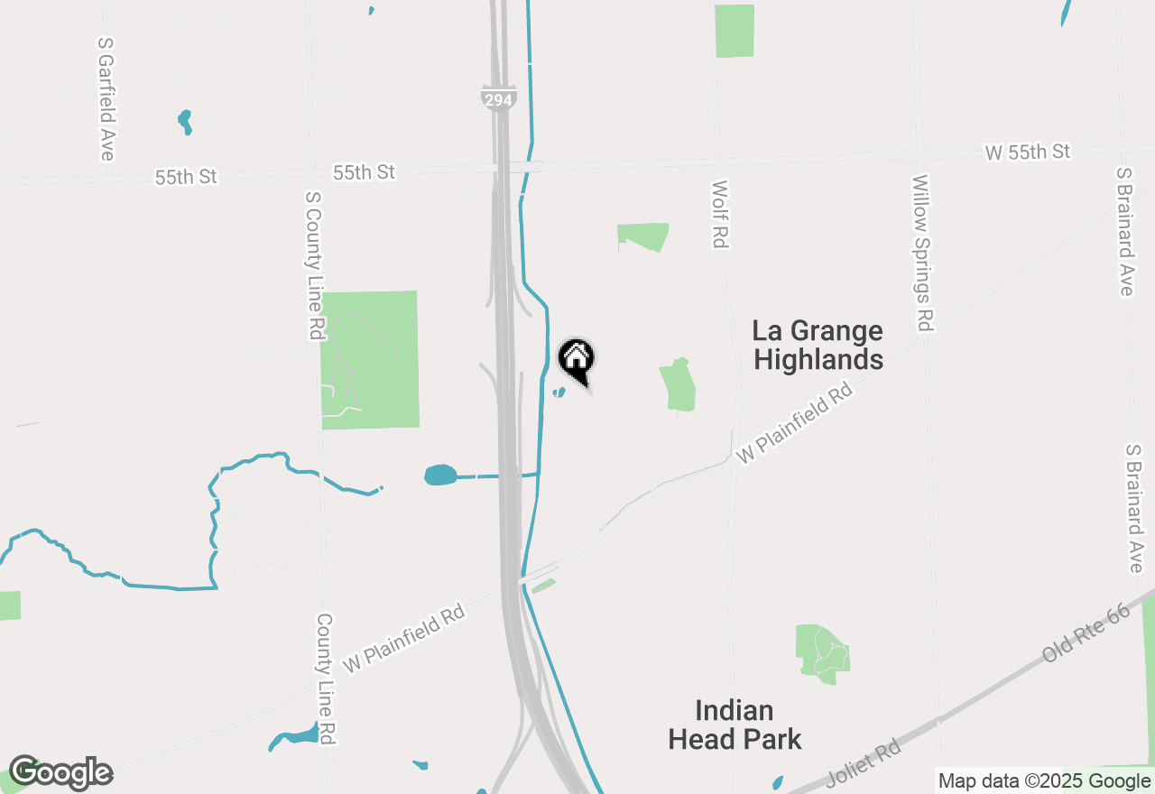 Map of 5904 Juniper Court, Western Springs, IL 60558