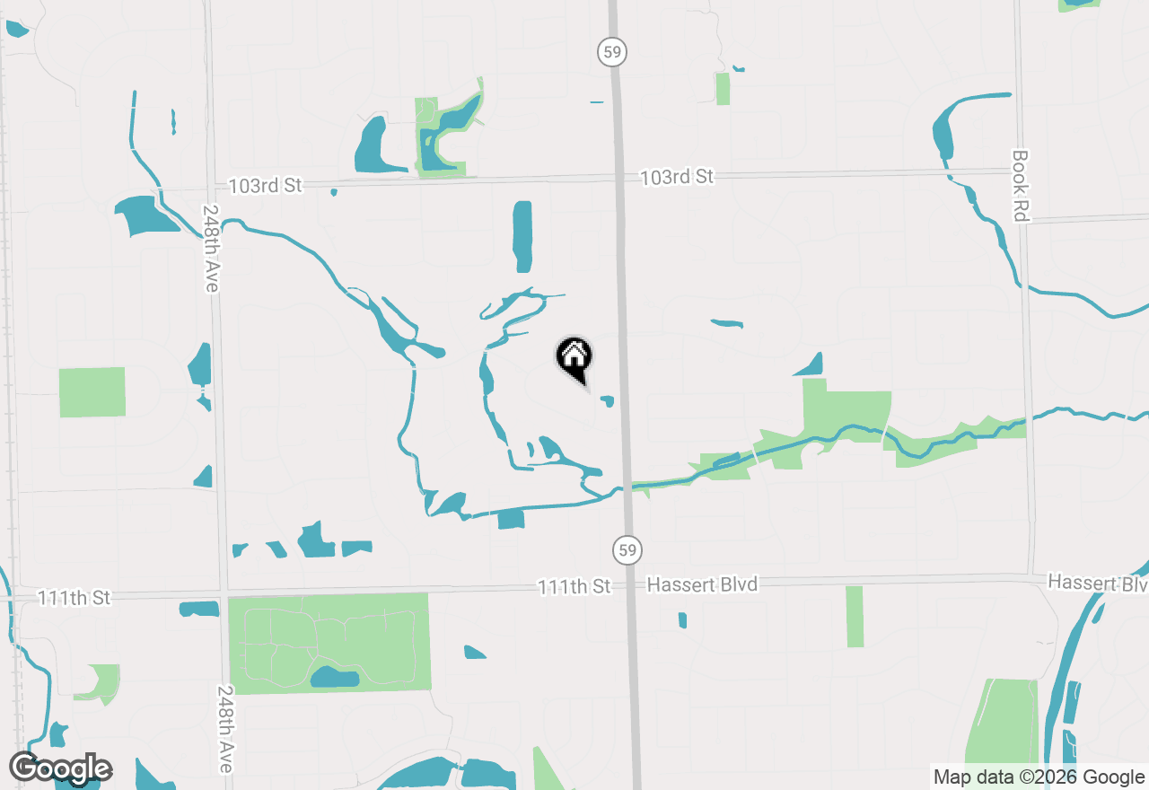 Map of 24065 Ascot Court, Naperville, IL 60564