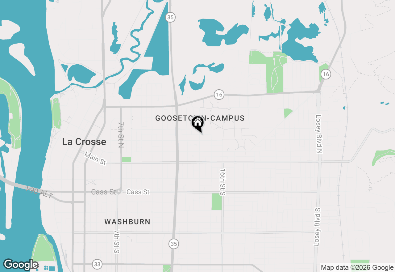 Map of 311 14th St N #313, La Crosse, WI 54601